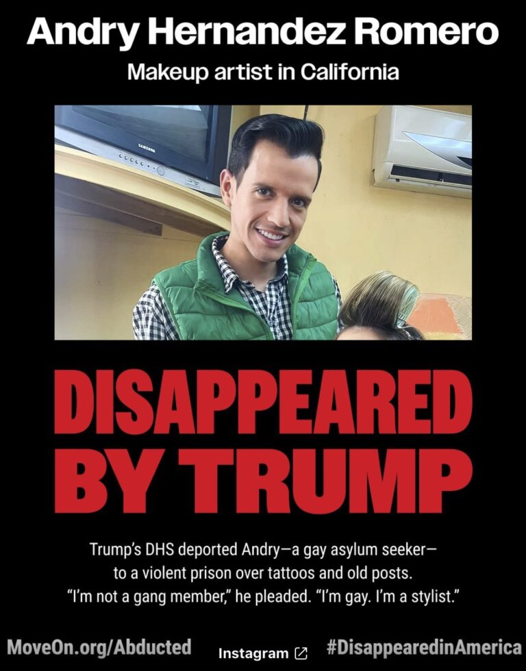 Disappeared: Andry Hernandez Romero